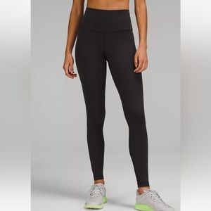 Lululemon Wunder Under High-Rise Black Leggings Size 6